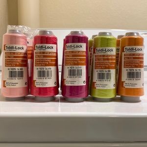 Serger Thread Lot